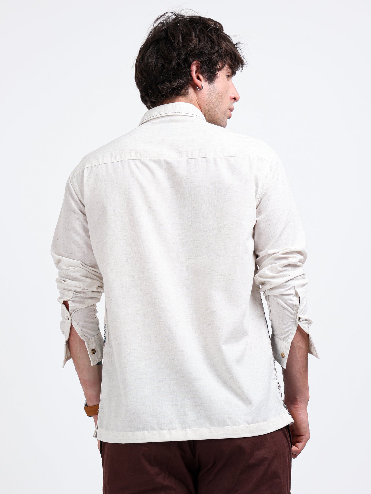 Artful Prints Cotton Blend Shirt