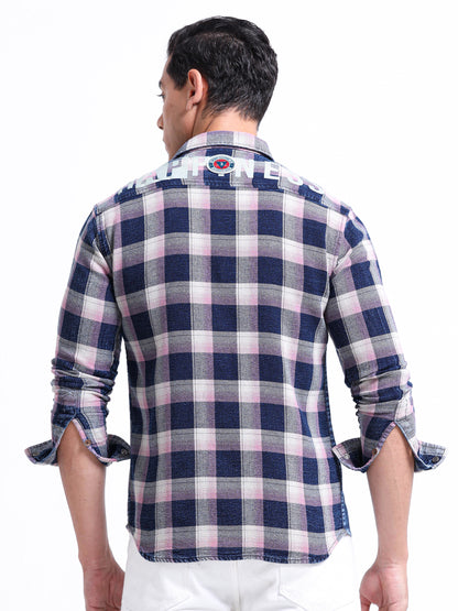 Urban Indigo Cotton Denim Shirt