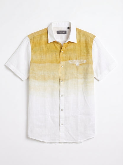 Yellow Ombre Resort Shirt